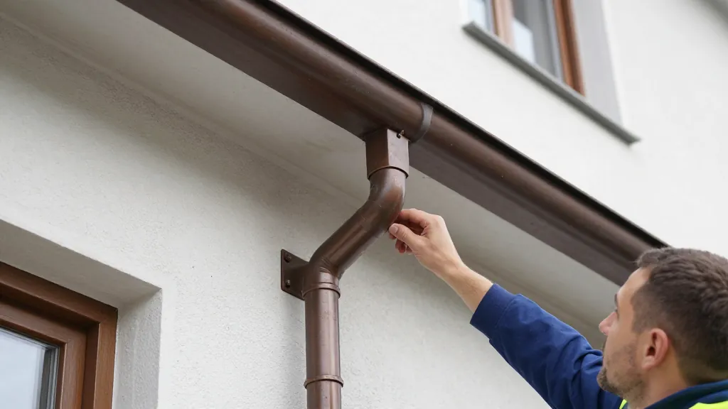 Spenglerei – Dachrinnen und Verblechung